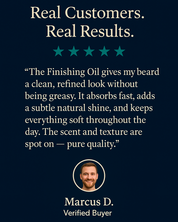 Beard Finishing Oil